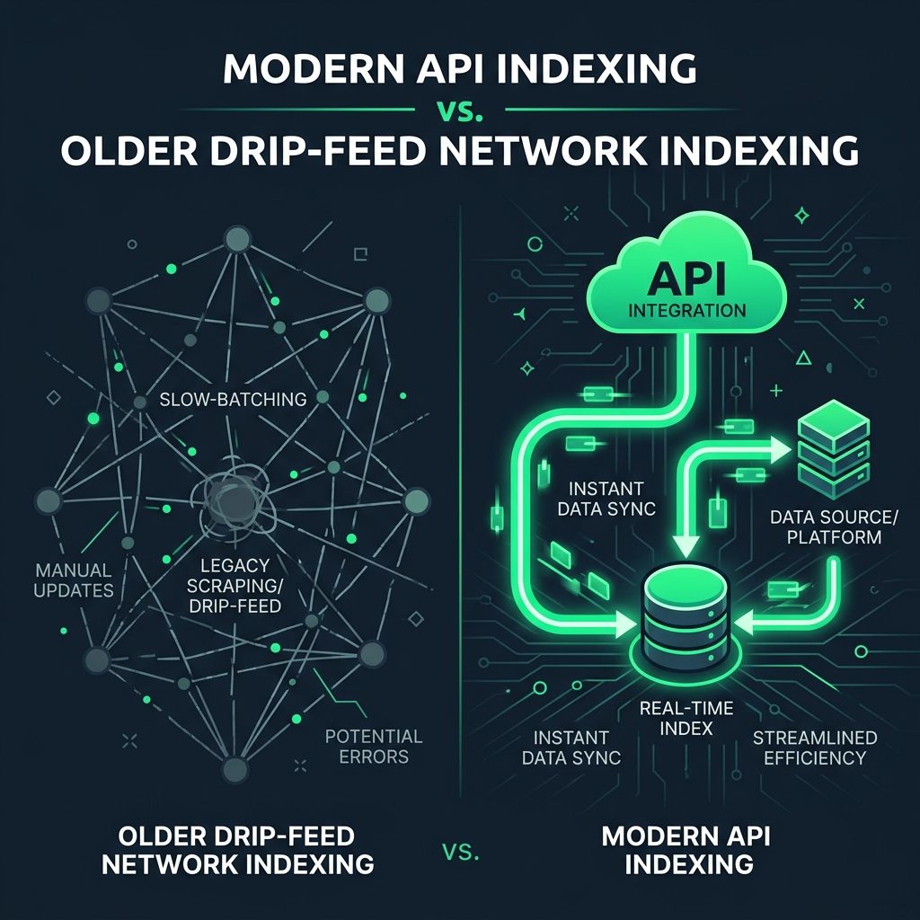 IndexFast vs Omega Indexer - modern API vs spider network comparison